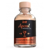 Массажный гель с согревающим эффектом Aperol - 30 мл. - INTT - купить с доставкой в Белгороде