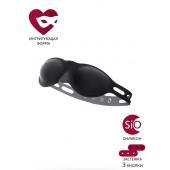 Черная плотная силиконовая маска - ToyFa - купить с доставкой в Белгороде