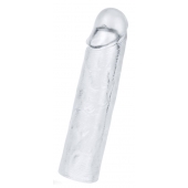 Прозрачная насадка-удлинитель Flawless Clear Penis Sleeve Add 1 - 15,5 см. - Lovetoy - в Белгороде купить с доставкой