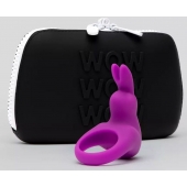 Фиолетовое эрекционное виброкольцо Happy Rabbit Cock Ring Kit - Happy Rabbit - в Белгороде купить с доставкой