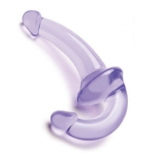 Фиолетовый безремневой страпон Strapless Strap-On - Lux Fetish - купить с доставкой в Белгороде