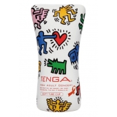 Мастурбатор-туба Keith Haring Soft Tube CUP - Tenga - в Белгороде купить с доставкой