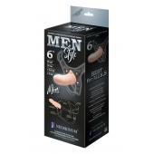 Пустотелый фаллопротез MEN STYLE - 17,5 см. - LOVETOY (А-Полимер) - купить с доставкой в Белгороде