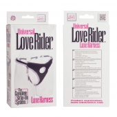 Трусы для страпона с универсальным креплением Universal Love Rider Luxe Harness - California Exotic Novelties - купить с доставкой в Белгороде