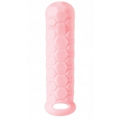 Розовый фаллоудлинитель Homme Long - 15,5 см. - Lola Games - в Белгороде купить с доставкой