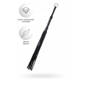 Черный флоггер Anonymo - 64 см. - ToyFa - купить с доставкой в Белгороде