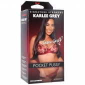 Мастурбатор-вагина Karlee Grey ULTRASKYN Pocket Pussy - Doc Johnson - в Белгороде купить с доставкой