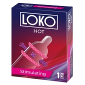 Стимулирующая насадка на пенис LOKO HOT с возбуждающим эффектом - Sitabella - в Белгороде купить с доставкой