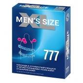 Стимулирующая насадка на пенис MEN SIZE 777 - Sitabella - в Белгороде купить с доставкой