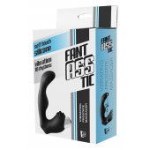 Черный вибромассажер простаты FantASStic Vibrating Prostate Massager - 11,3 см. - Dream Toys - в Белгороде купить с доставкой