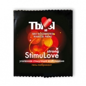 Разогревающий гель-лубрикант Stimulove Strong в одноразовой упаковке - 4 гр. - Биоритм - купить с доставкой в Белгороде