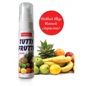 Гель-смазка Tutti-frutti со вкусом тропических фруктов - 30 гр. - Биоритм - купить с доставкой в Белгороде