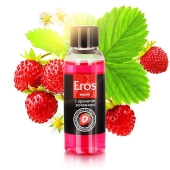 Массажное масло Eros fantasy с ароматом земляники - 50 мл. - Биоритм - купить с доставкой в Белгороде