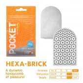 Карманный мастурбатор HEXA-BRICK - Tenga - в Белгороде купить с доставкой
