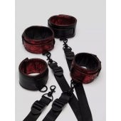 Изысканный набор фиксаций на кровати Reversible Under Mattress Restraint Set - Fifty Shades of Grey - купить с доставкой в Белгороде