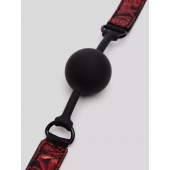 Кляп-шар на двусторонних ремешках Reversible Silicone Ball Gag - Fifty Shades of Grey - купить с доставкой в Белгороде