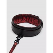 Стильный ошейник с поводком Reversible Faux Leather Collar and Lead - Fifty Shades of Grey - купить с доставкой в Белгороде