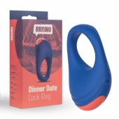 Синее эрекционное кольцо RRRING Dinner Date Cock Ring - FeelzToys - в Белгороде купить с доставкой