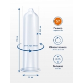Презервативы MY.SIZE размер 57 - 10 шт. - My.Size - купить с доставкой в Белгороде