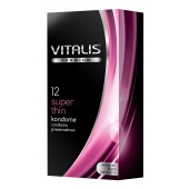 Ультратонкие презервативы VITALIS PREMIUM super thin - 12 шт. - Vitalis - купить с доставкой в Белгороде