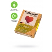 Экологически чистые презервативы Masculan Organic - 3 шт. - Masculan - купить с доставкой в Белгороде