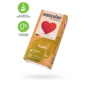 Экологически чистые презервативы Masculan Organic - 10 шт. - Masculan - купить с доставкой в Белгороде