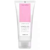 Смазка на водной основе Mixgliss Sweet с ароматом бабл-гам - 70 мл. - Mixgliss - купить с доставкой в Белгороде