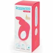 Розовое эрекционное виброкольцо Happy Rabbit Rechargeable Rabbit Cock Ring - Happy Rabbit - в Белгороде купить с доставкой