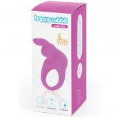 Фиолетовое эрекционное виброкольцо Happy Rabbit Rechargeable Rabbit Cock Ring - Happy Rabbit - в Белгороде купить с доставкой