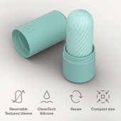 Мятный двусторонний мастурбатор Arcwave Ghost Pocket Stroker - Arcwave - в Белгороде купить с доставкой
