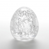 Мастурбатор-яйцо Keith Haring EGG DANCE - Tenga - в Белгороде купить с доставкой