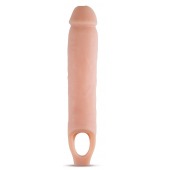 Телесная насадка на пенис 11.5 Inch Cock Sheath Penis Extender - 29,2 см. - Blush Novelties - в Белгороде купить с доставкой