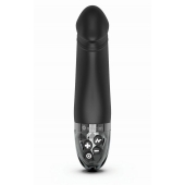 Черный вибратор с электростимуляцией Real Deal Neal - 16,5 см. - MyStim - купить с доставкой в Белгороде