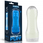 Светящийся в темноте мастурбатор Lumino Play Masturbator Pocketed - Lovetoy - в Белгороде купить с доставкой