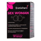 Капсулы для женщин Erotichard sex woman - 20 капсул (0,370 гр.) - Erotic Hard - купить с доставкой в Белгороде