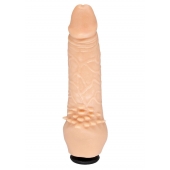 Телесная насадка-фаллос с шипами для массажа клитора - 17,8 см. - LOVETOY (А-Полимер) - купить с доставкой в Белгороде