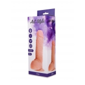 Упругий фаллоимитатор на присоске ART-Style №26 - 20 см. - Art-Style