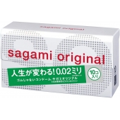 Ультратонкие презервативы Sagami Original 0.02 - 10 шт. - Sagami - купить с доставкой в Белгороде