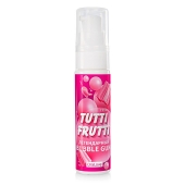 Интимный гель на водной основе Tutti-Frutti Bubble Gum - 30 гр. - Биоритм - купить с доставкой в Белгороде
