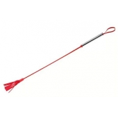 Красный латексный стек с лентами - 62 см. - Sitabella - купить с доставкой в Белгороде