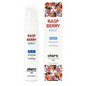 Возбуждающий гель Raspberry Mint с ароматом малины и мяты - 15 мл. - Exsens - купить с доставкой в Белгороде