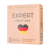 Ароматизированные презервативы EXPERT Fruit Mix - 3 шт. - Expert - купить с доставкой в Белгороде