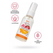 Съедобная гель-смазка Yovee «Двойной соблазн» с Д-пантенолом и вкусом клубники и дыни - 50 мл. - ToyFa - купить с доставкой в Белгороде