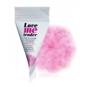 Съедобное согревающее массажное масло Love Me Tender Cotton Candy с ароматом сладкой ваты - 10 мл. - Love to Love - купить с доставкой в Белгороде