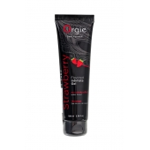 Интимный гель на водной основе Lube Tube Strawberry с клубничным вкусом - 100 мл. - ORGIE - купить с доставкой в Белгороде
