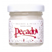 Массажная свеча Brandy   Pear - 35 мл. - Pecado - купить с доставкой в Белгороде