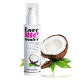 Съедобное согревающее массажное масло Love Me Tender Cocos с ароматом кокоса - 100 мл. - Love to Love - купить с доставкой в Белгороде