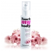 Силиконовый лубрикант 2-в-1 Touch My Body с ароматом вишнёвого цвета - 100 мл. - Love to Love - купить с доставкой в Белгороде