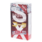 Ароматизированные презервативы Sagami Xtreme COLA - 10 шт. - Sagami - купить с доставкой в Белгороде