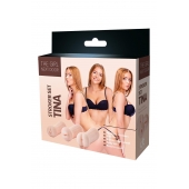 Набор из 3 мастурбаторов The Girl Next Door Tina - Dream Toys - в Белгороде купить с доставкой